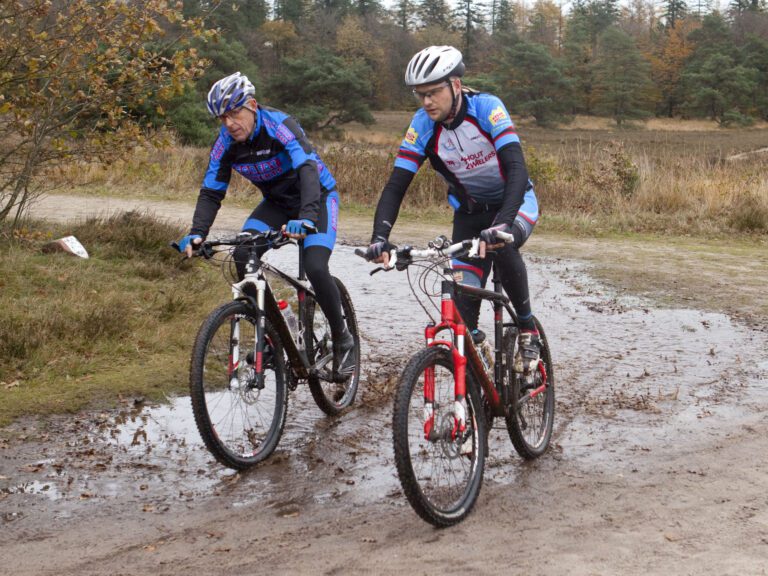 Icoon mountainbiken