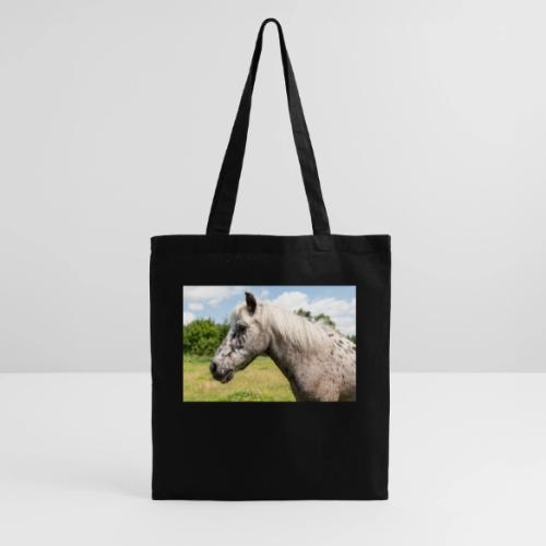 Stoffen tas met ponythema bij de ponyranch van Land van Bartje.