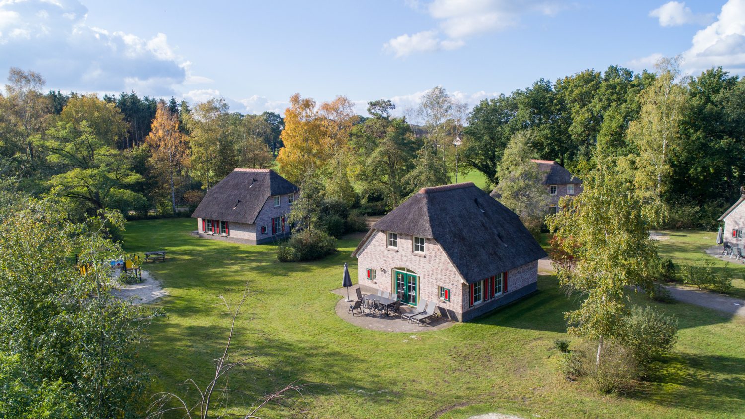 Vakantiehuisje op Het Land van Bartje
